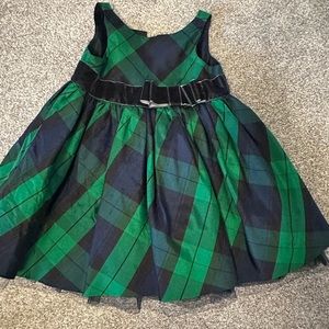 Janie and Jack Holiday Tartan Party Plaid Dress